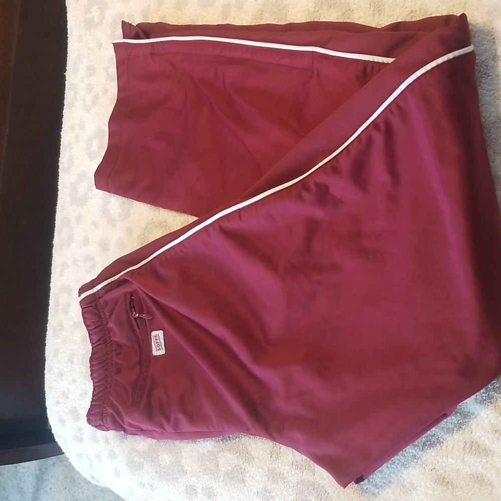Maroon Soffe gym pants